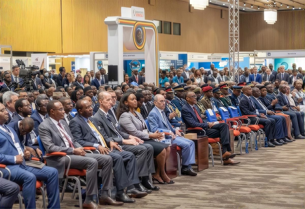 Delegates at Aviation Africa in Kigali